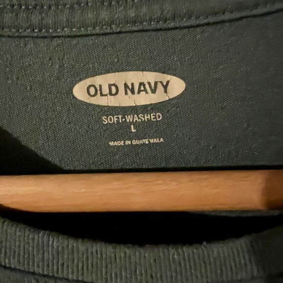 Old Navy Soft-Washed Arcade Graphic T-Shirt Retro Gaming Tee Black - Men’s Large - Picture 2 of 2